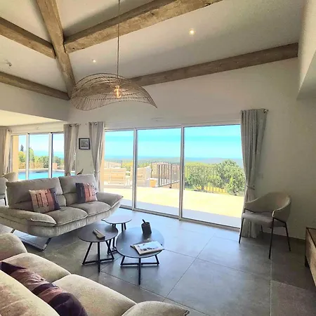 Villa Maison Avec Piscine - Vue - 6 Personnes
